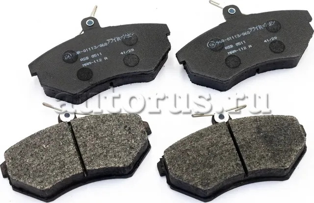 Колодки тормозные дисковые | перед | (Allied Nippon). Артикул ADB0511