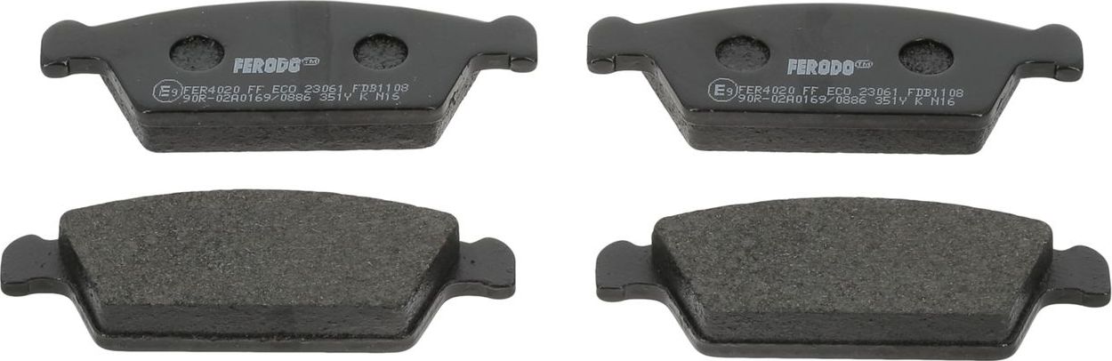 Тормозные колодки Ferodo Premier Eco Friction. Артикул FDB1108