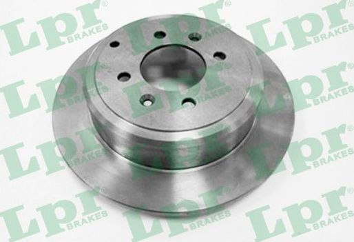 Тормозной диск LPR задний для Peugeot 406 I 1995-2004. Артикул P1191P