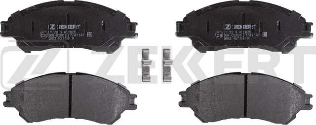 Тормозные колодки Zekkert передние для Suzuki Vitara II 2015-2026. Артикул BS-2974
