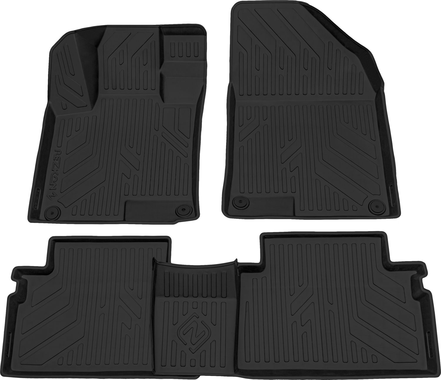 Коврики полиуретановые Rezkon для салона Geely Coolray 2020-2026. Артикул 0517025100