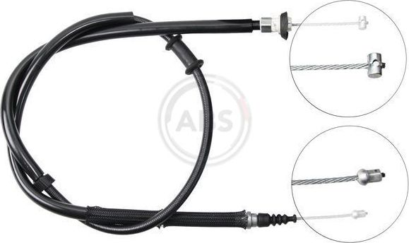 Трос ручника (тросик ручного тормоза) ABS. Артикул K19948