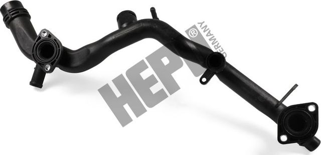 Патрубок радиатора (системы охлаждения) Hepu передний для Audi S4 IV (B8) 2008-2012. Артикул TM7004