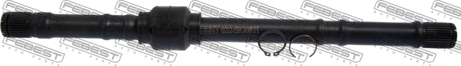 Полуось (привод в сборе, приводной вал) Febest. Артикул 0212-SR20RH