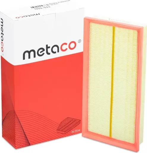 Фильтр воздушный VW GOLF IV/ AUDI A3 1.6-2.0 Metaco 1000-043 Metaco. Артикул 1000043