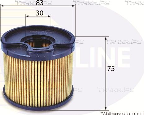 Топливный фильтр Comline для Suzuki Grand Vitara II 2001-2005. Артикул EFF048