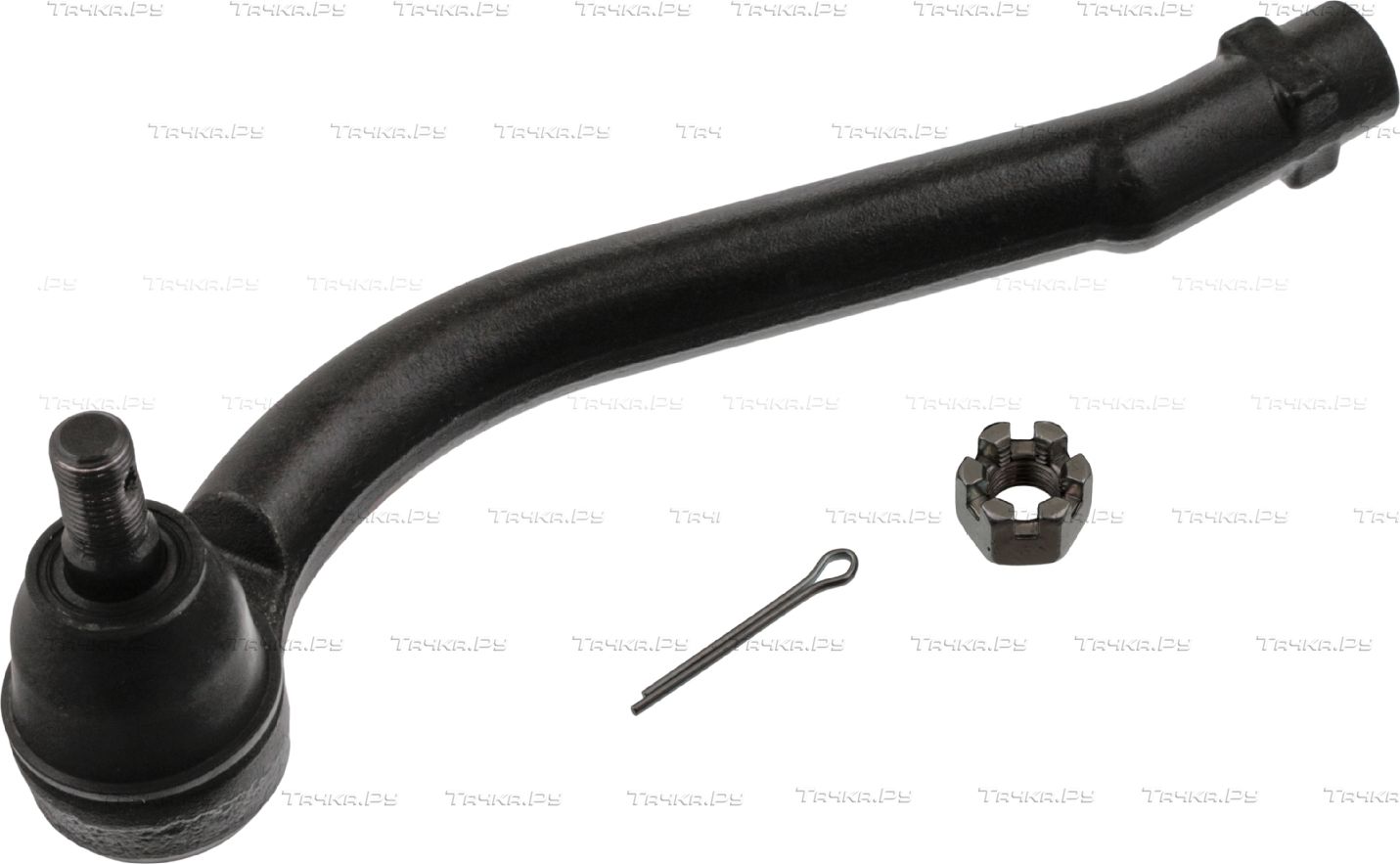 Наконечник рулевой тяги Febi Bilstein ProKit левый для Hyundai Santa Fe II 2006-2013. Артикул 41919