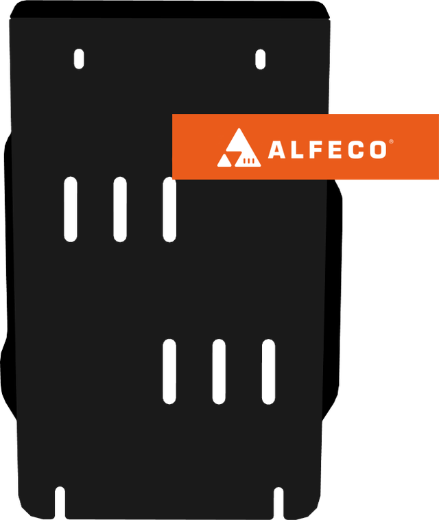 Защита Alfeco для КПП и раздатки Audi Q7 I 2009-2014. Артикул ALF.30.22