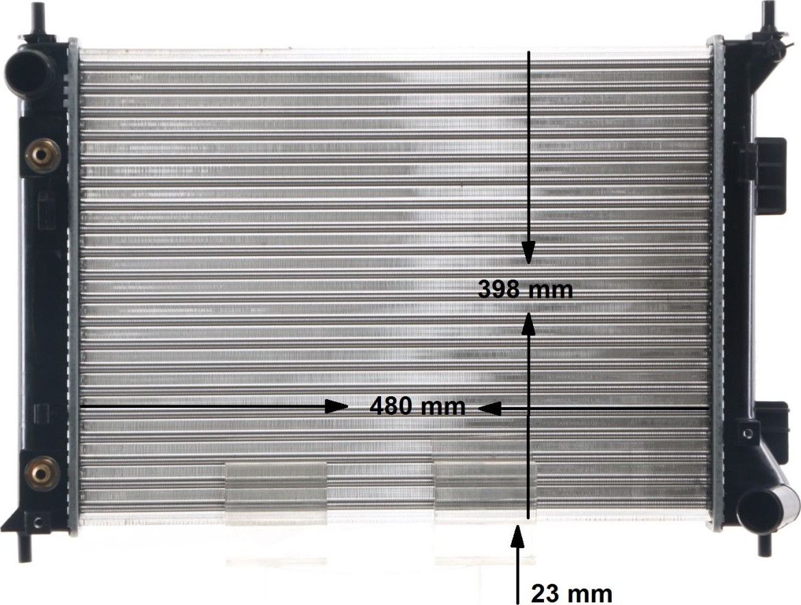 Радиатор охлаждения двигателя Mahle Behr. Артикул CR 2107 000S