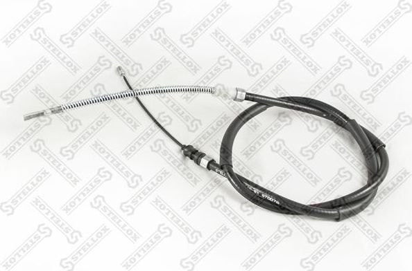Трос ручника (тросик ручного тормоза) Stellox задний для Volkswagen Transporter T3 1979-1992. Артикул 29-98546-SX