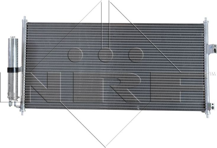 Радиатор кондиционера (конденсатор) NRF (алюминий). Артикул 35565