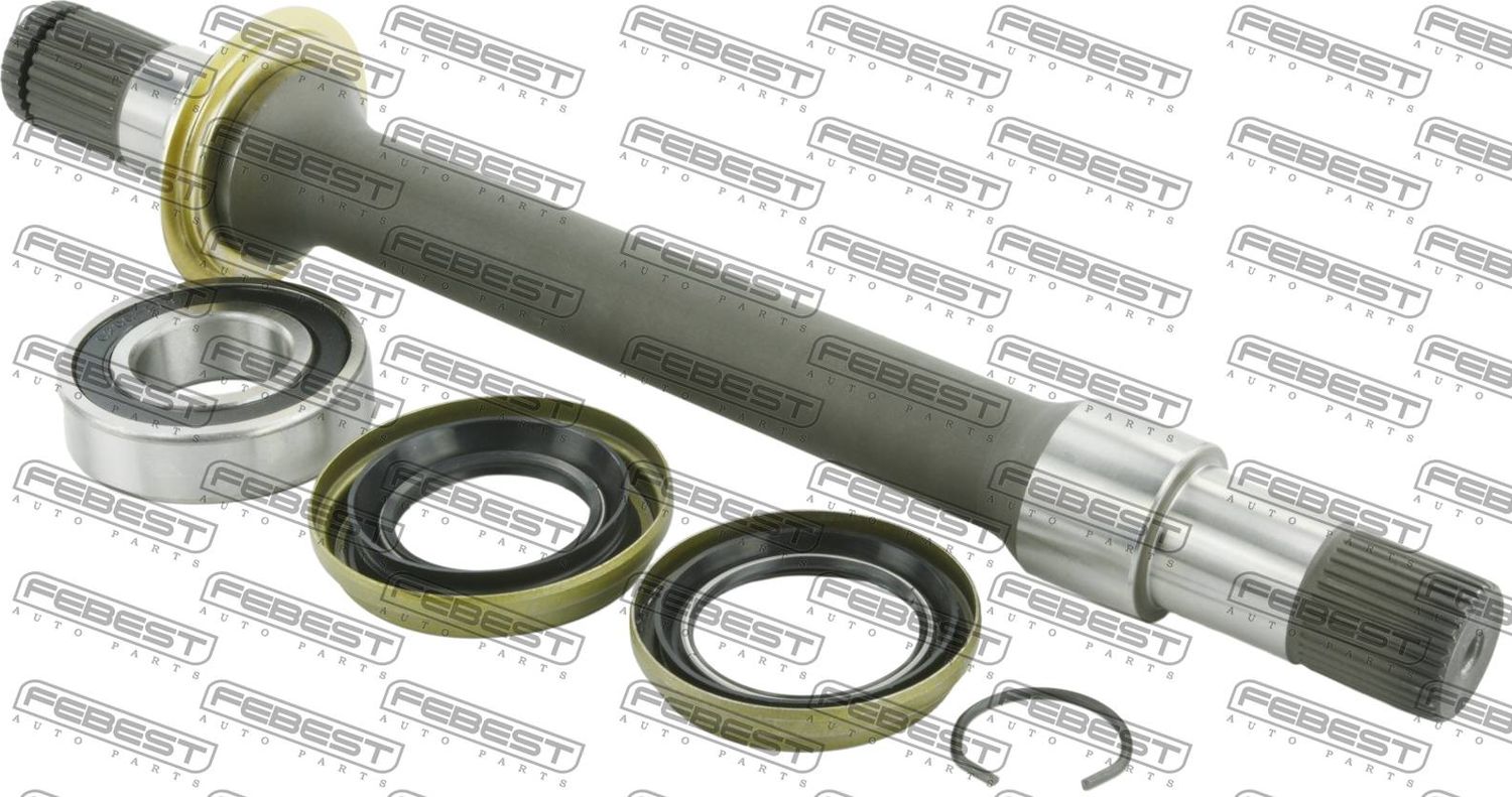 Полуось (привод в сборе, приводной вал) Febest. Артикул 2212-CARRH