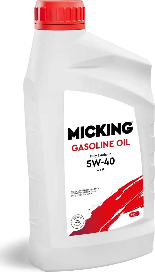 Масло моторное Micking Gasoline Oil MG1 5W-40 SP synth. 1л.. Артикул M2133