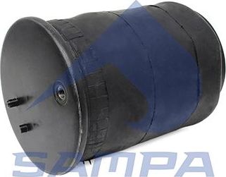 Пневмоподушка (пневморессора) (в сборе) Sampa для Scania R 2004-2015. Артикул SP 554930-KP