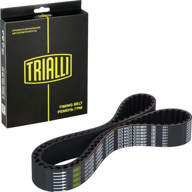 Ремень ГРМ Trialli (HNBR (Hydrierter Acryl-Nitril-Butadien-Kautschuk)) для Mitsubishi Lancer VII 1995-2003. Артикул GB 8849