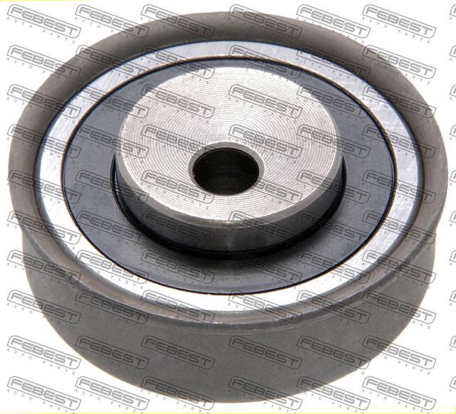 Натяжной ролик (натяжитель) приводного поликлинового ремня Febest. Артикул 0487-EA