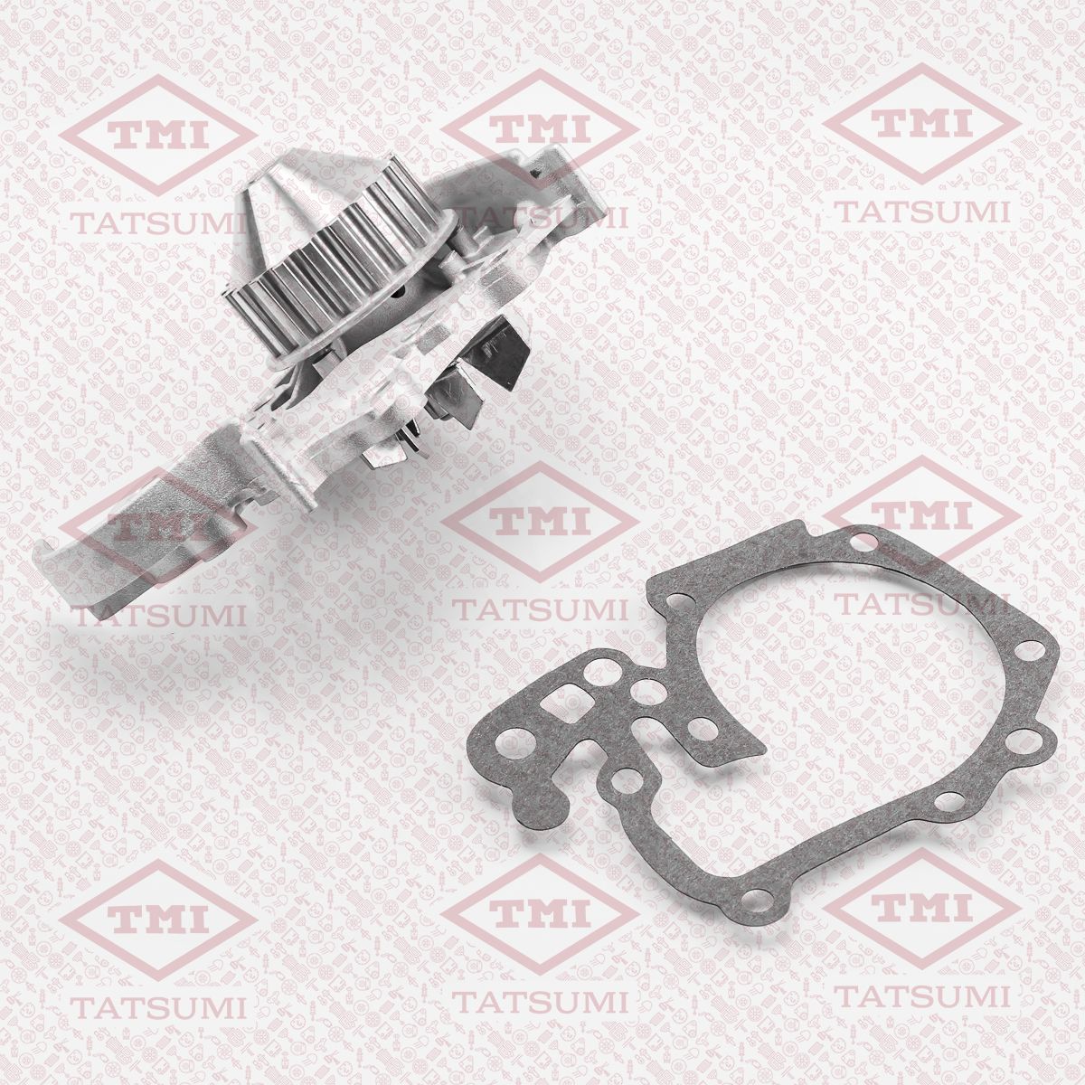 Насос водяной PSA/RENAULT BERLINGO/C4/XSARA PICASSO/206/CLIO/KANGOO/LOGAN/MEGANE (Tatsumi) Tatsumi. Артикул TGF1043