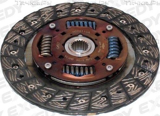 Диск сцепления Exedy для Honda Prelude I 1978-1982. Артикул HCD011UA