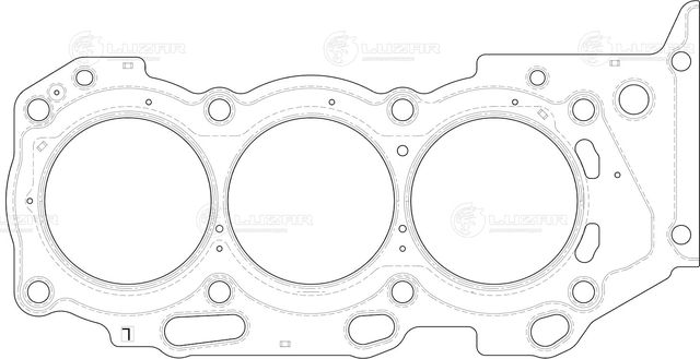 Прокладка ГБЦ Luzar. Артикул LES 11907