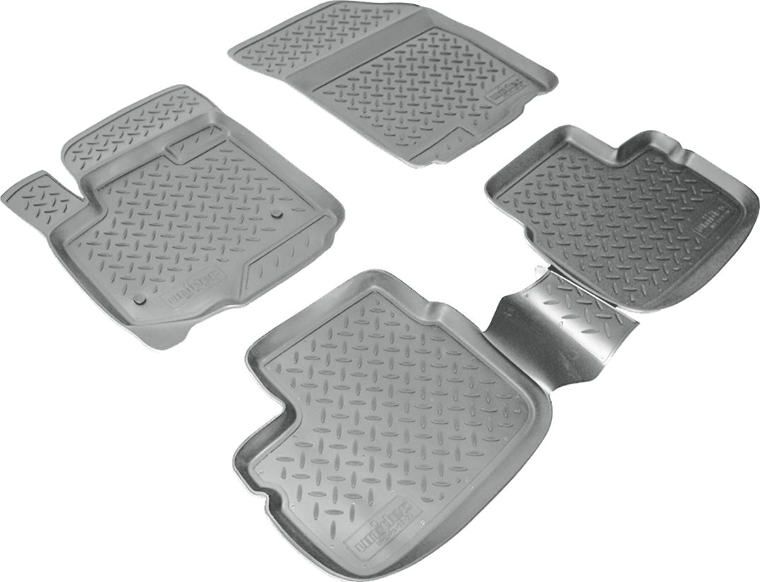 Коврики Норпласт для салона Suzuki SX4 I 2006-2013 СЕРЫЕ. Артикул NPL-Po-85-50-G