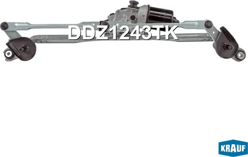 Мотор стеклоочистителя с трапецией (Krauf). Артикул DDZ1243TK