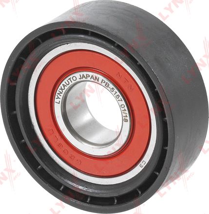 Натяжной ролик (натяжитель) приводного поликлинового ремня LYNXauto. Артикул PB-5157