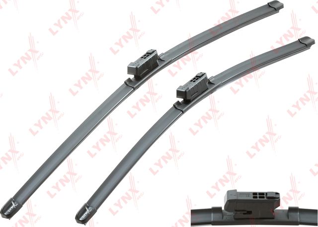 Щетки стеклоочистителя (дворники) LYNXauto для Audi A4 V (B9) 2015-2026. Артикул XF6050B