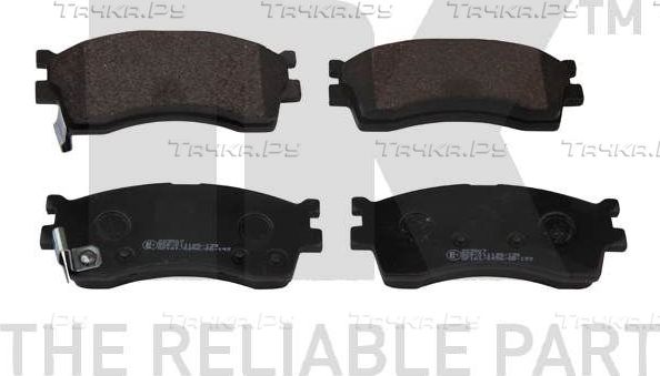 Тормозные колодки NK передние для Kia Rio I 2000-2005. Артикул 223507