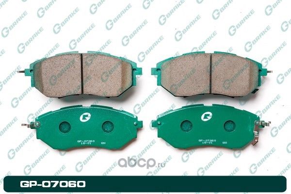 Колодки тормозные дисковые (G-Brake). Артикул GP07060