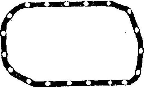 Прокладка маслянного поддона двигателя BGA для Mitsubishi Eclipse I 1991-1992. Артикул OP3382