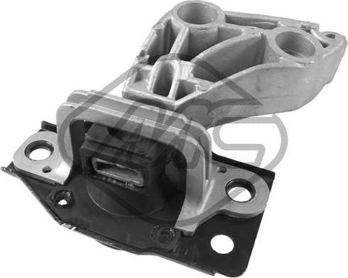 Подушка (опора) двигателя Metalcaucho (резина/металл) правая для Renault Scenic II 2005-2008. Артикул 05650