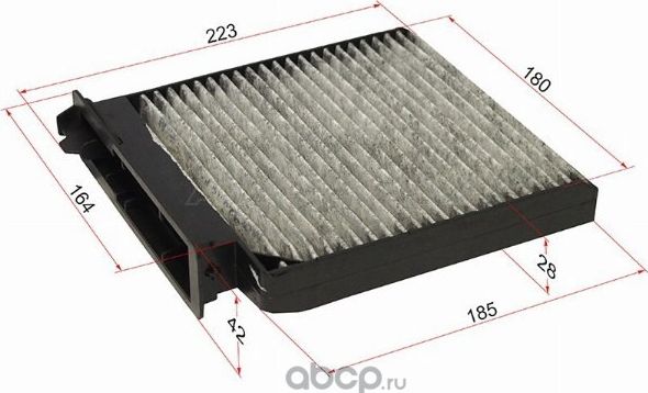 Фильтр салона NISSAN MICRA 02-10NOTE 06-13NV200 (SAT). Артикул ST27891AX010U