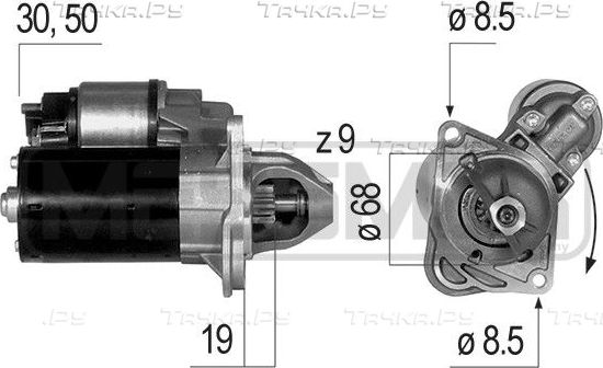 Стартер Era OEM для Chevrolet Aveo II 2011-2015. Артикул 220648