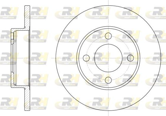 Тормозной диск RoadHouse. Артикул 6181.00