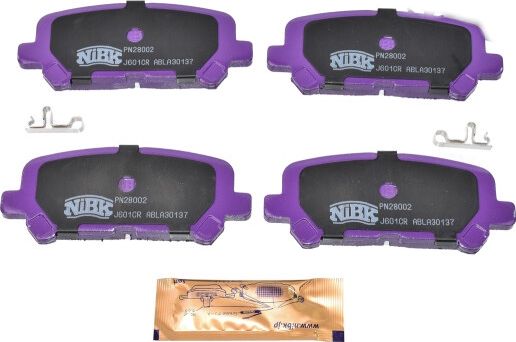 Тормозные колодки NiBK. Артикул PN28002