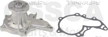 Помпа (водяной насос) OSSCA для Toyota Yaris II 2005-2013. Артикул 66936