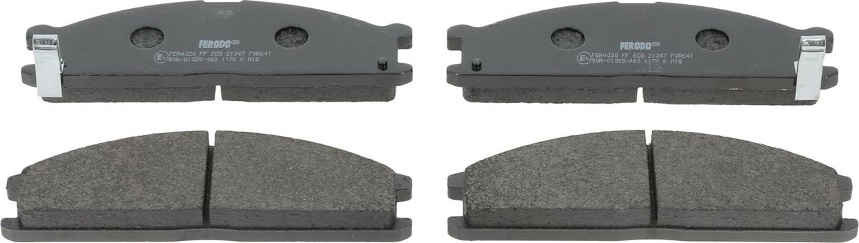 Тормозные колодки Ferodo Premier Eco Friction. Артикул FVR641