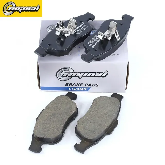 Колодка тормозная передняя Ceramic (кт.4шт.) RENAULT DUSTER 10-/FLUENCE 10- Rigi (Riginal). Артикул RGC3500515