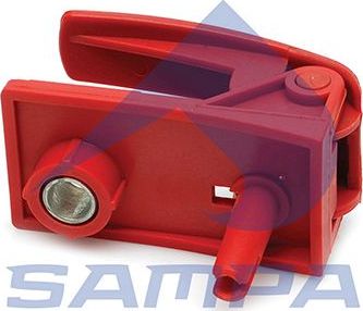 Ручка двери Sampa левая внутренняя для Mercedes-Benz Actros MP2 2002-2008. Артикул 204.118