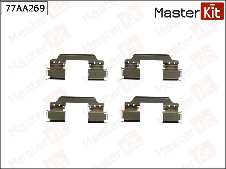 Комплект монтажный тормозных колодок (Master KIT). Артикул 77AA269