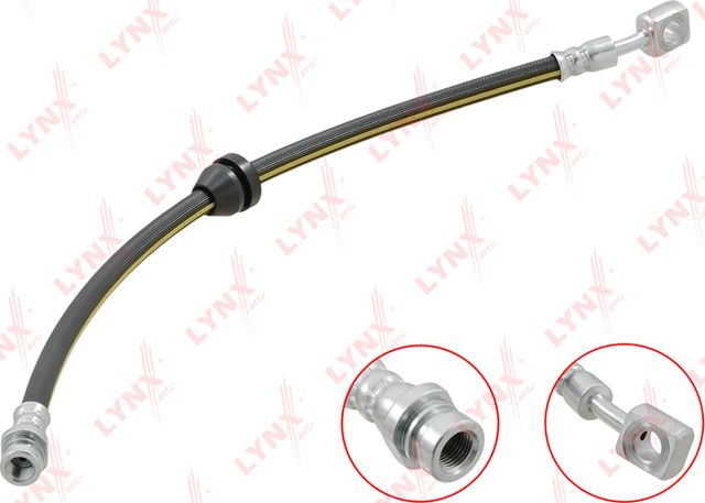 Тормозной шланг LYNXauto передний для Chevrolet Matiz II 2005-2011. Артикул BL-4416