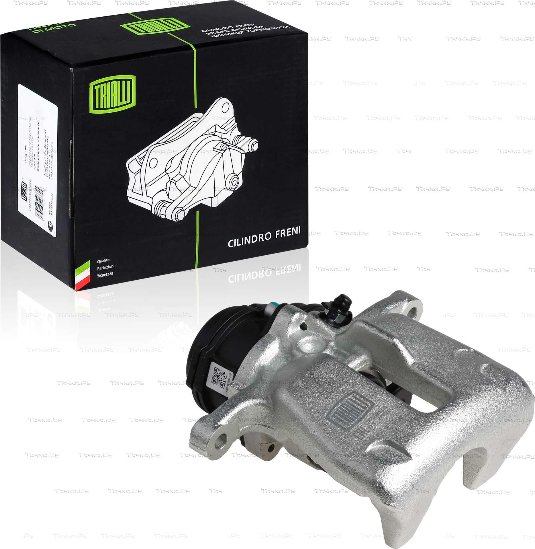 Тормозной суппорт Trialli задний левый для Audi A4 IV (B8) 2007-2015. Артикул CF 182553