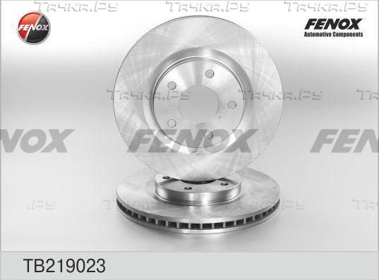 Тормозной диск Fenox передний для Renault Koleos I 2008-2016. Артикул TB219023