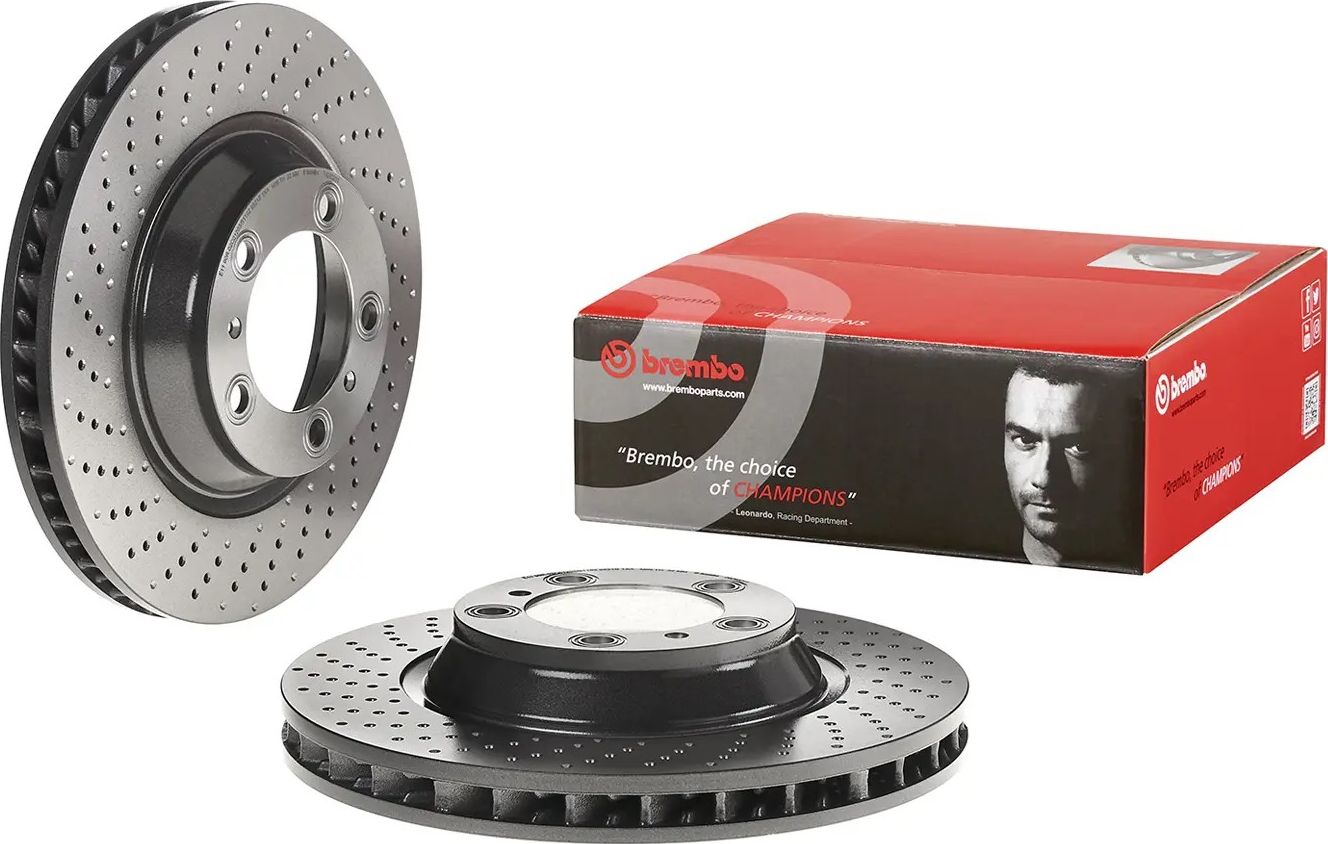 Тормозной диск Brembo PRIME LINE - UV Coated. Артикул 09.D932.11