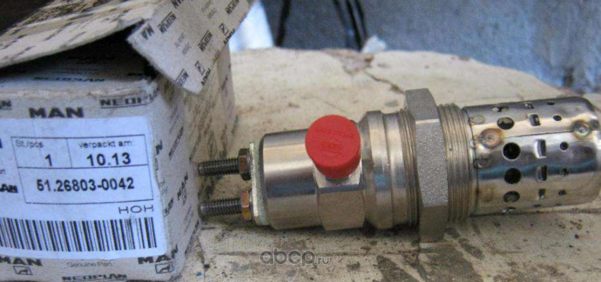 Свеча накаливания (накала) MAN. Артикул 51268030042