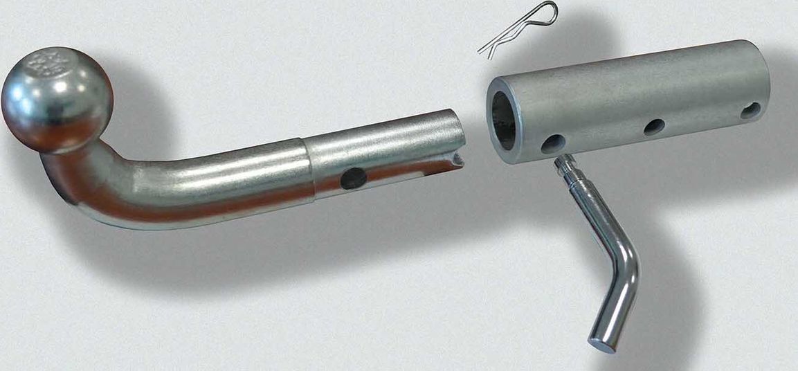 Фаркоп Лидер-Плюс для Kia Rio X-Line/ Rio X 2017-2026 Быстросъемный крюк. Артикул K123-BA