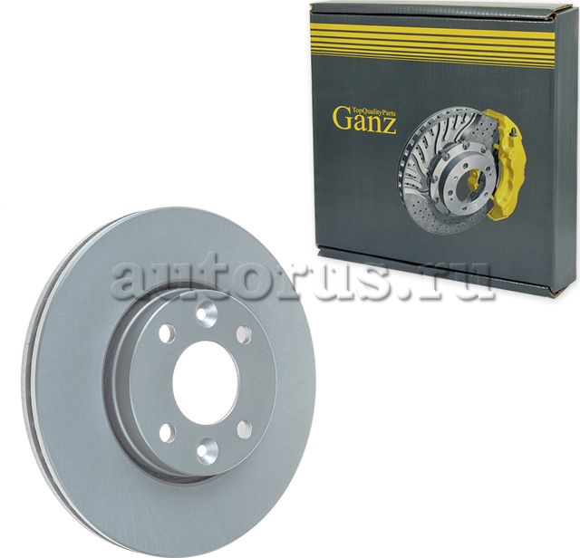 Диск тормозной передний (Ganz). Артикул GIJ10021