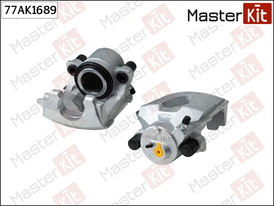 77AK1689 Тормозной суппорт перед.  прав. Audi A1 (8X1  8XK) 2010 - 2018  Skoda FABIA I (6Y2) 1999 - (Master KIT). Артикул 77ak1689