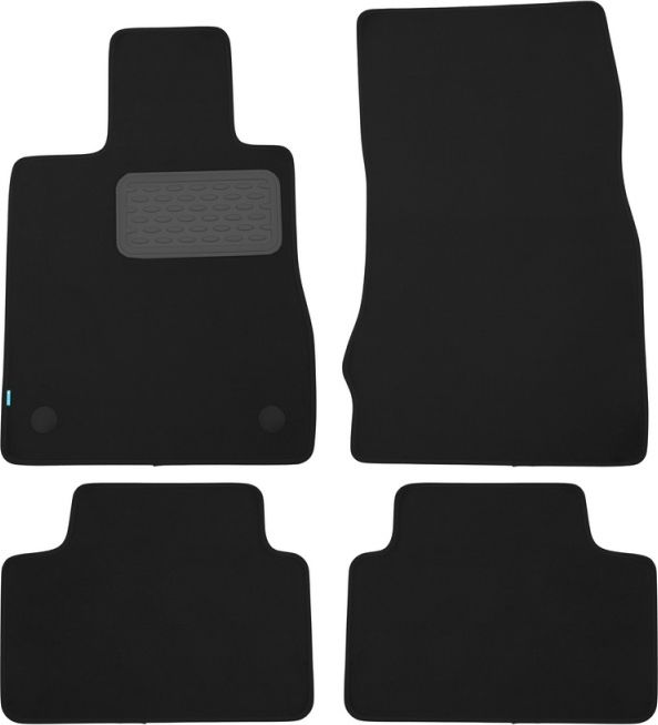 Коврики Klever Premium для салона Mercedes-Benz S-Класс W220 седан АКПП 1998-2005. Артикул KLEVER03343522110kh