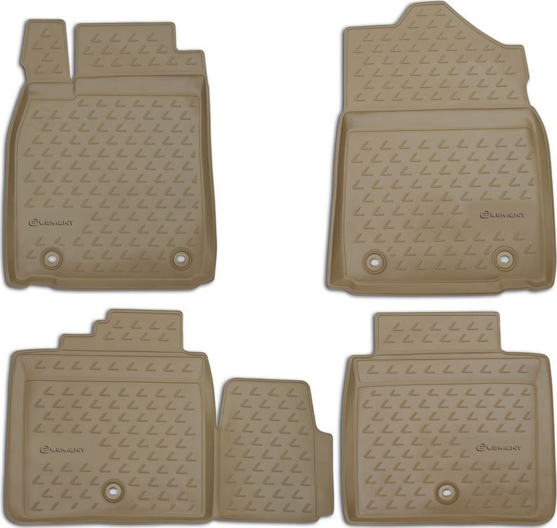 Коврики Element для салона Lexus ES 250/350/300H 2012-2015 бежевые. Артикул NLC.29.26.212k
